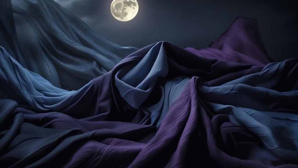 fabric under the moon